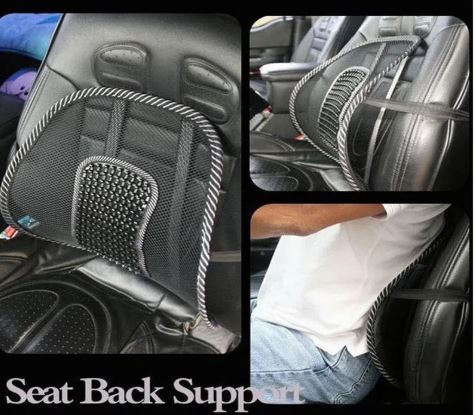 Ergonomic Seat Back Support Cushion