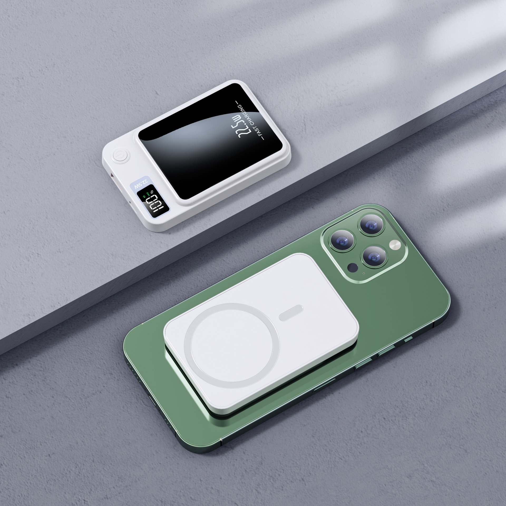 Magnetic Wireless Power Bank — Snap & Go
