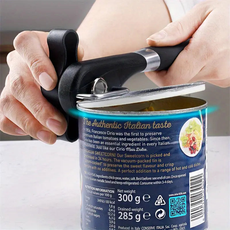 Smooth-Grip Stainless Can Opener