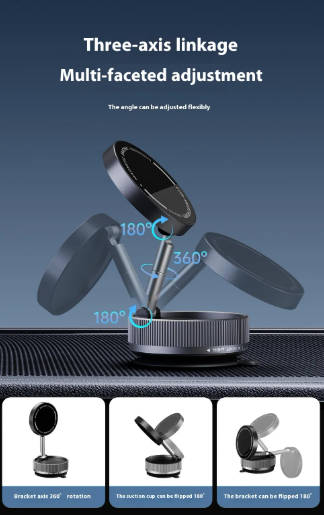 Magnetic Phone Stand — 720° Rotation
