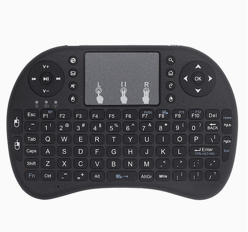 Android Smart TV Box + Backlit Mini Keyboard