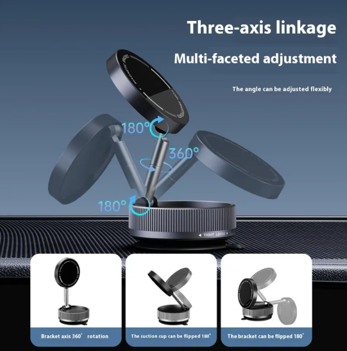 Magnetic Phone Stand — 720° Rotation