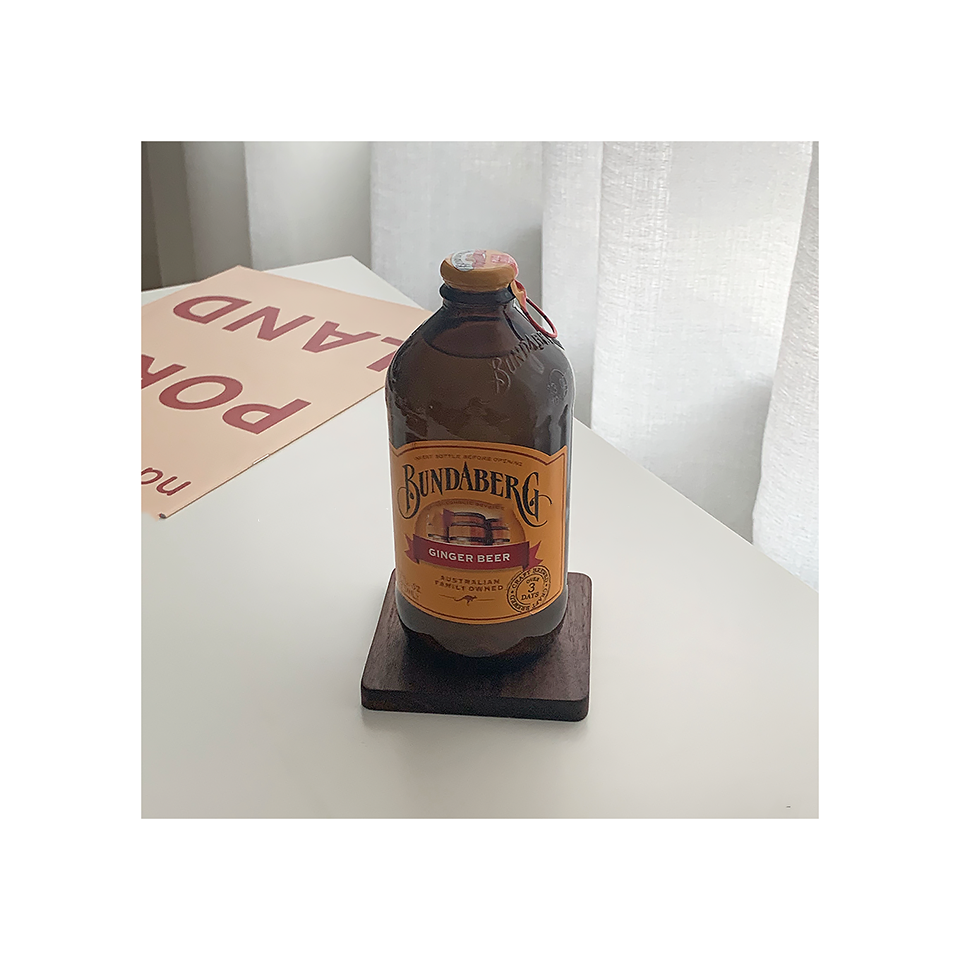 Walnut Wood Coaster Set